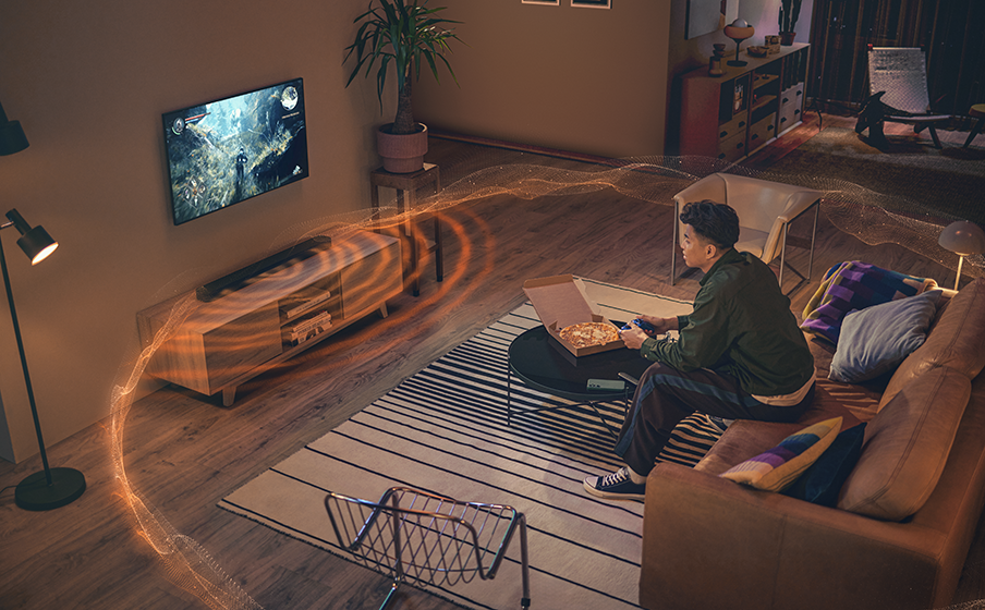 Dolby Atmos&reg; 與 DTS Virtual:X&reg;